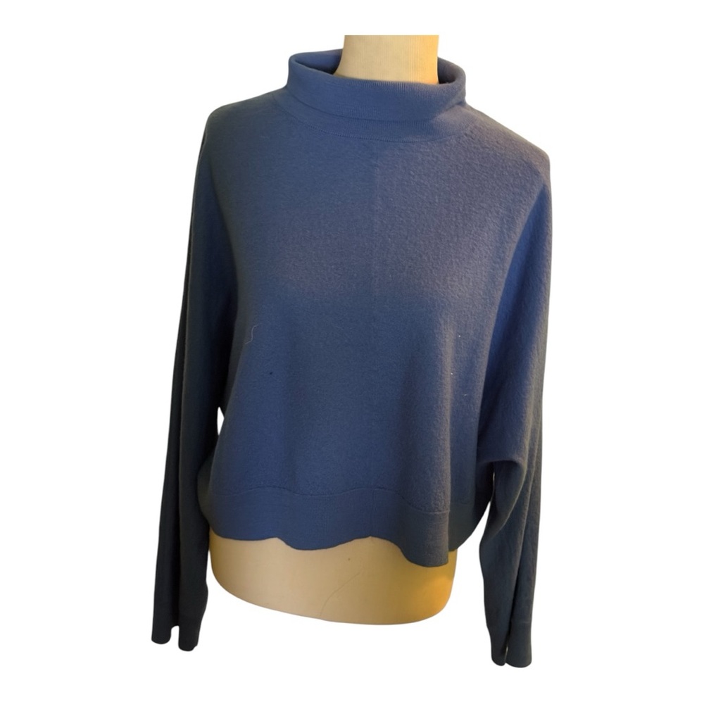 COS blue wool sweater